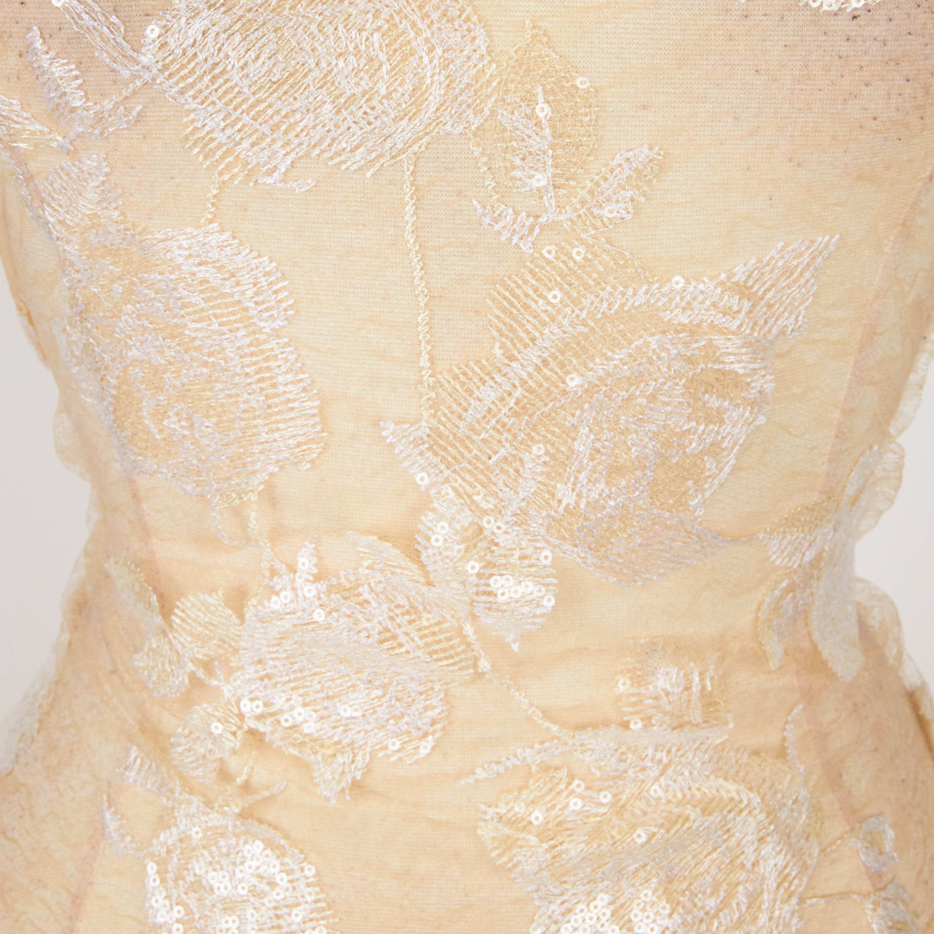 LINA ROSE EMBROIDERY WITH SEQUINS | 27546-LACE