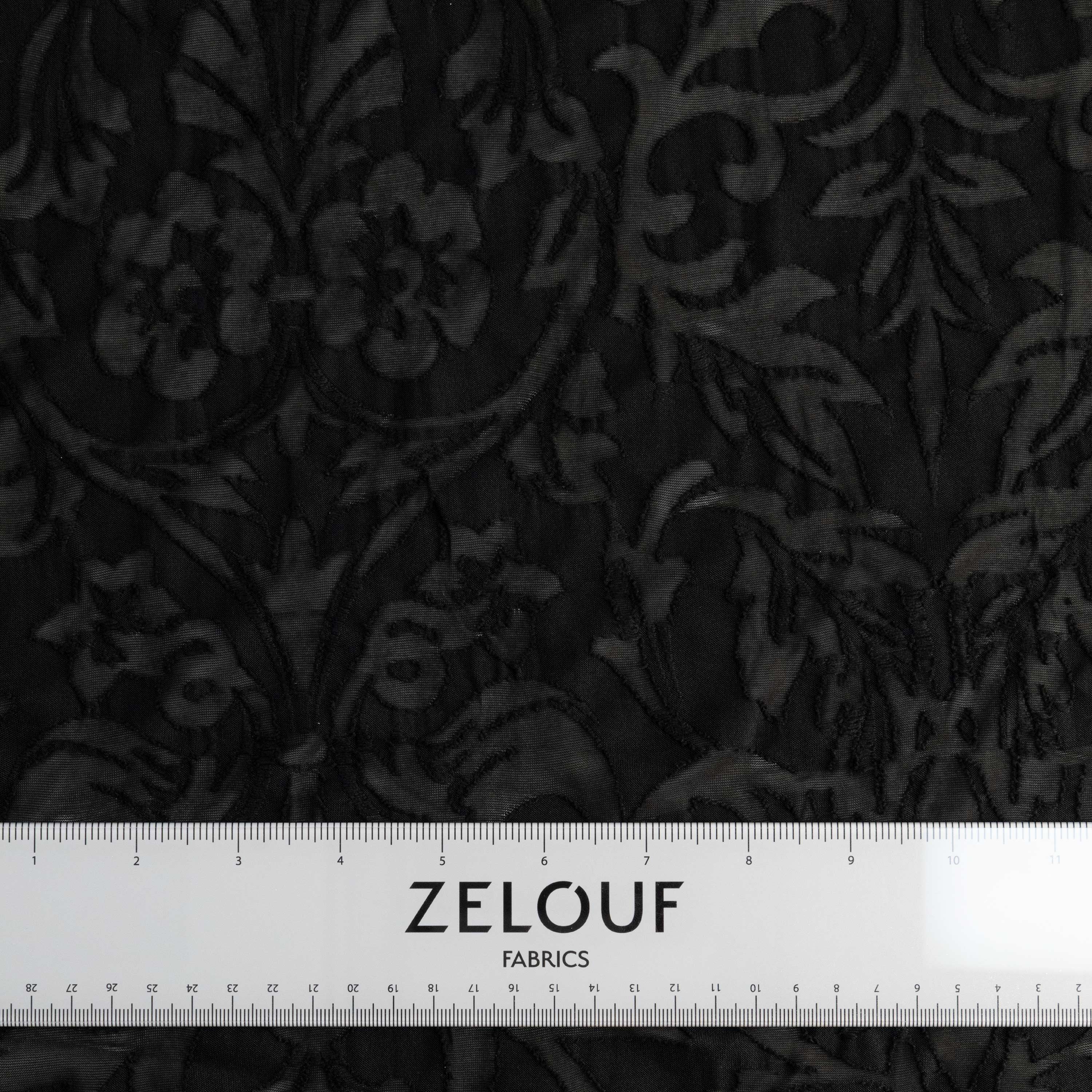 ANSEL SCROLL KNIT CLIP JACQUARD | 27876