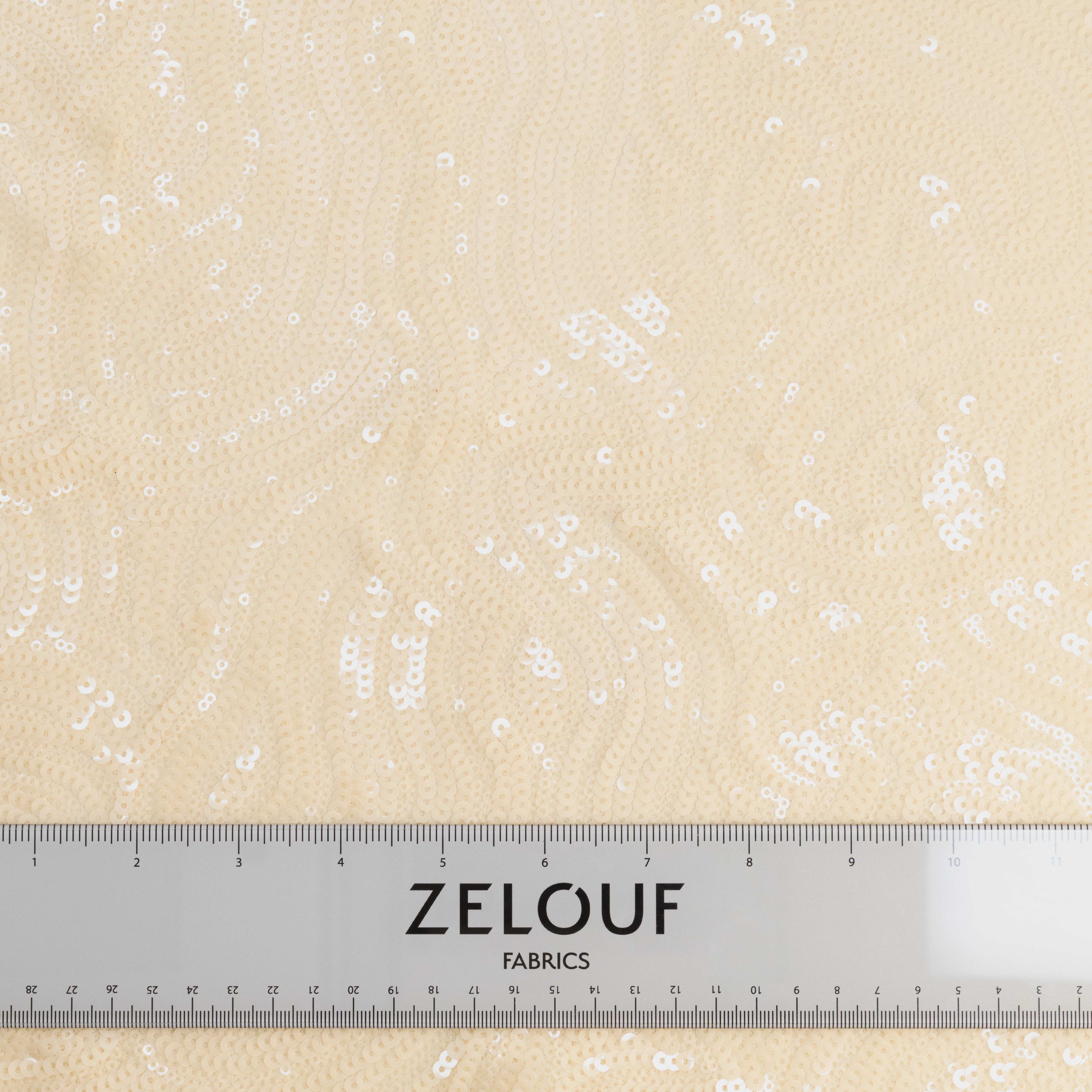 OLENE SEQUINS ON STRETCH MESH  | 27917