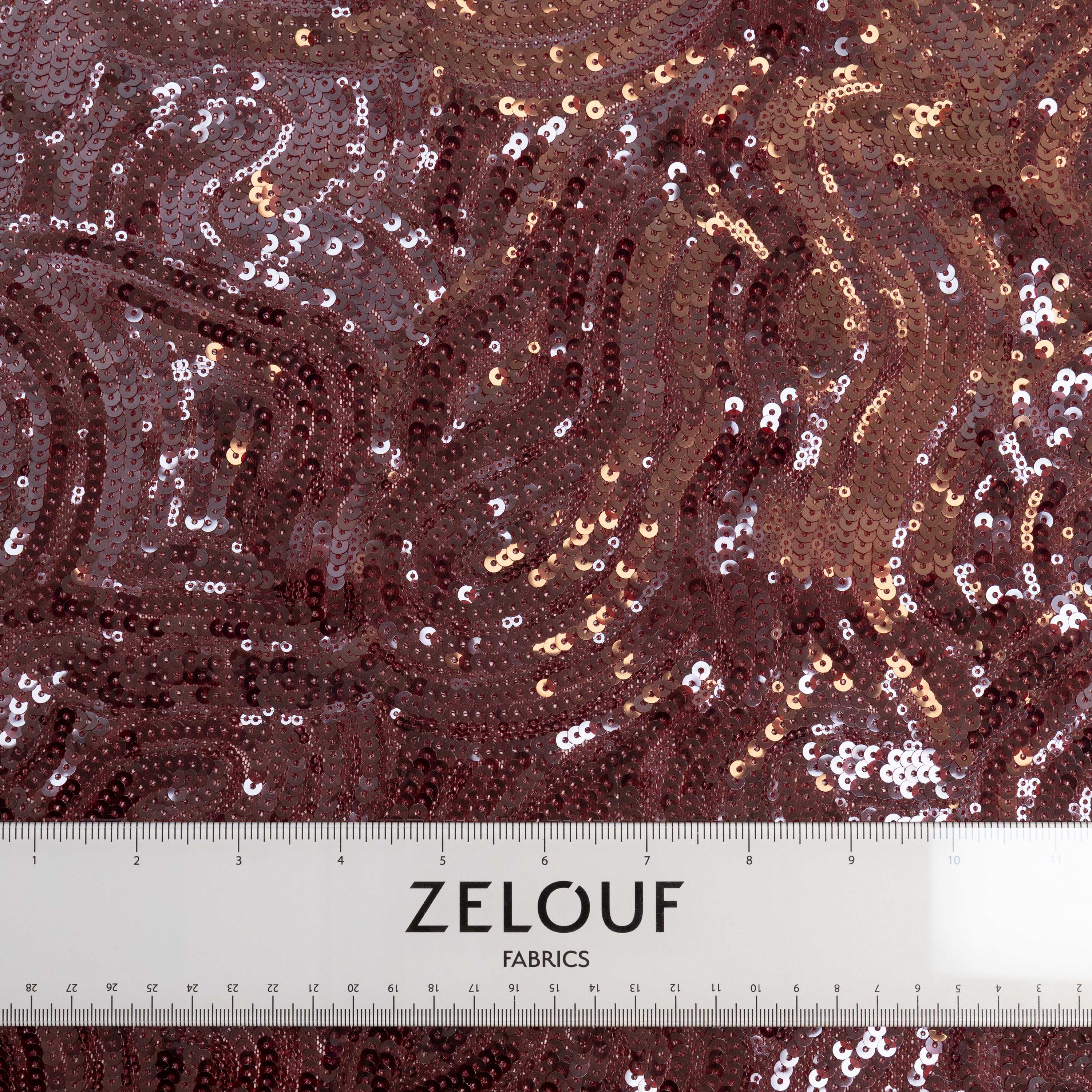 OLENE SEQUINS ON STRETCH MESH  | 27917