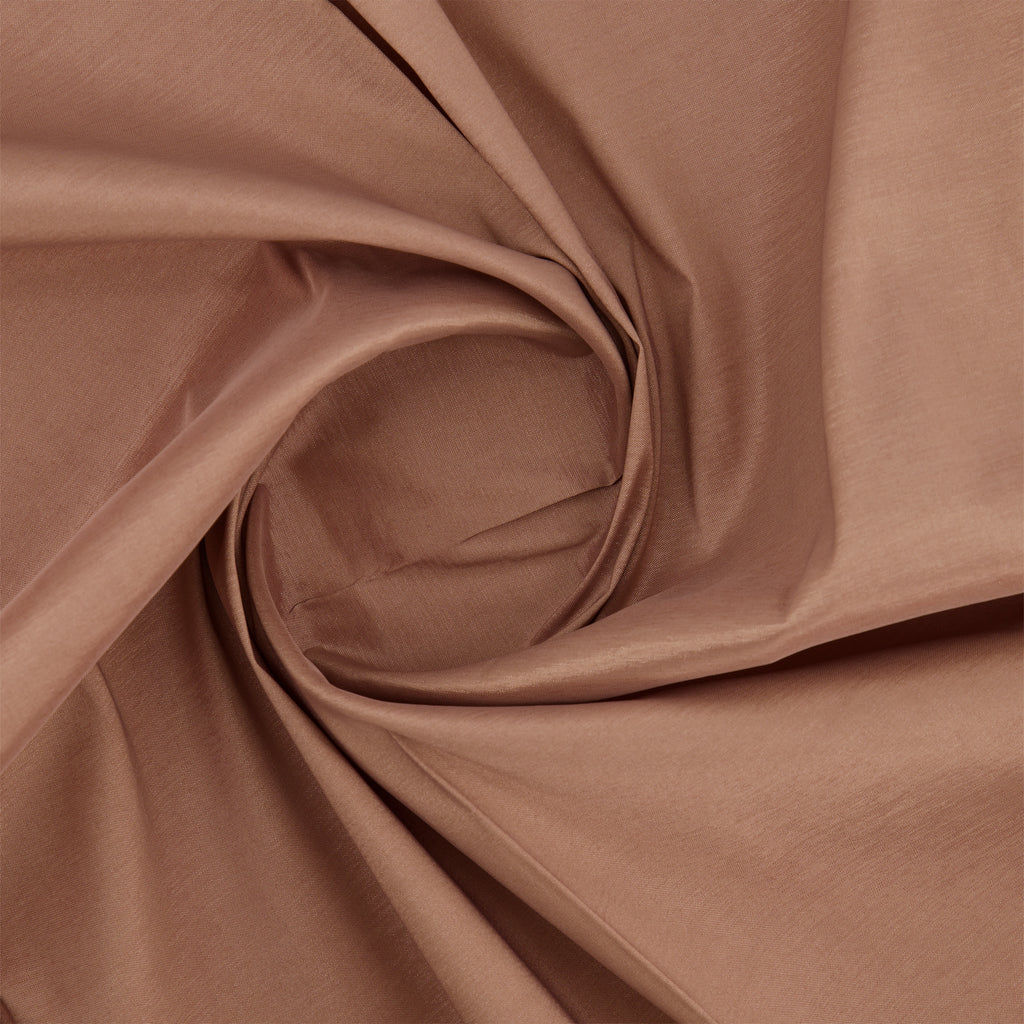 STRETCH TAFFETA | 6660 TRANQUIL TAUPE - Zelouf Fabrics