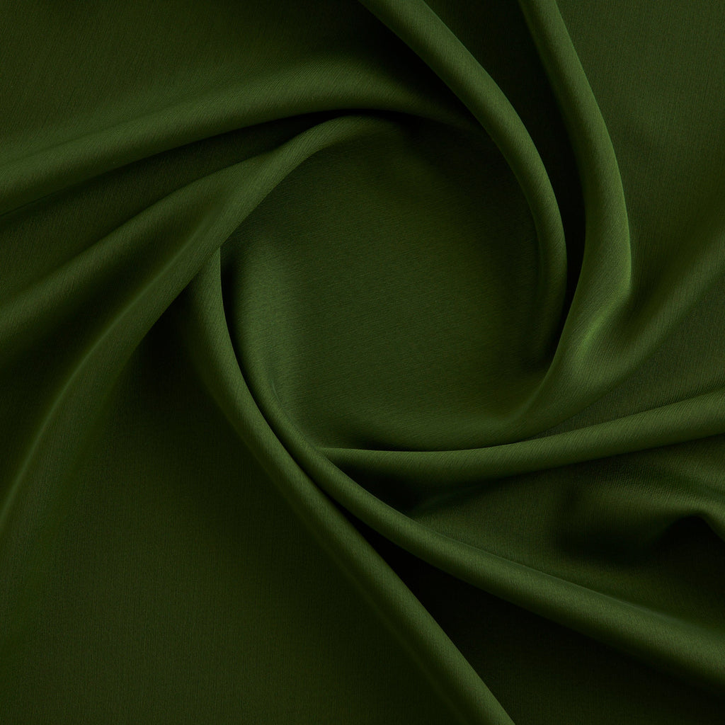 CATIONIC CHIFFON | 829 SUEDE LEAF - Zelouf Fabrics