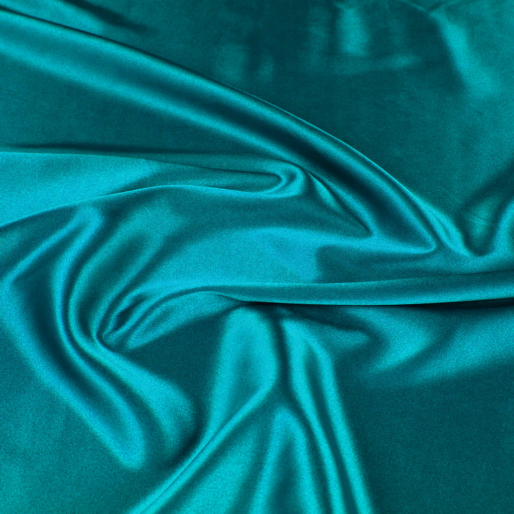 ANNABELLE STRETCH SATIN | 1173 BLUEBERRY PIE - Zelouf Fabrics