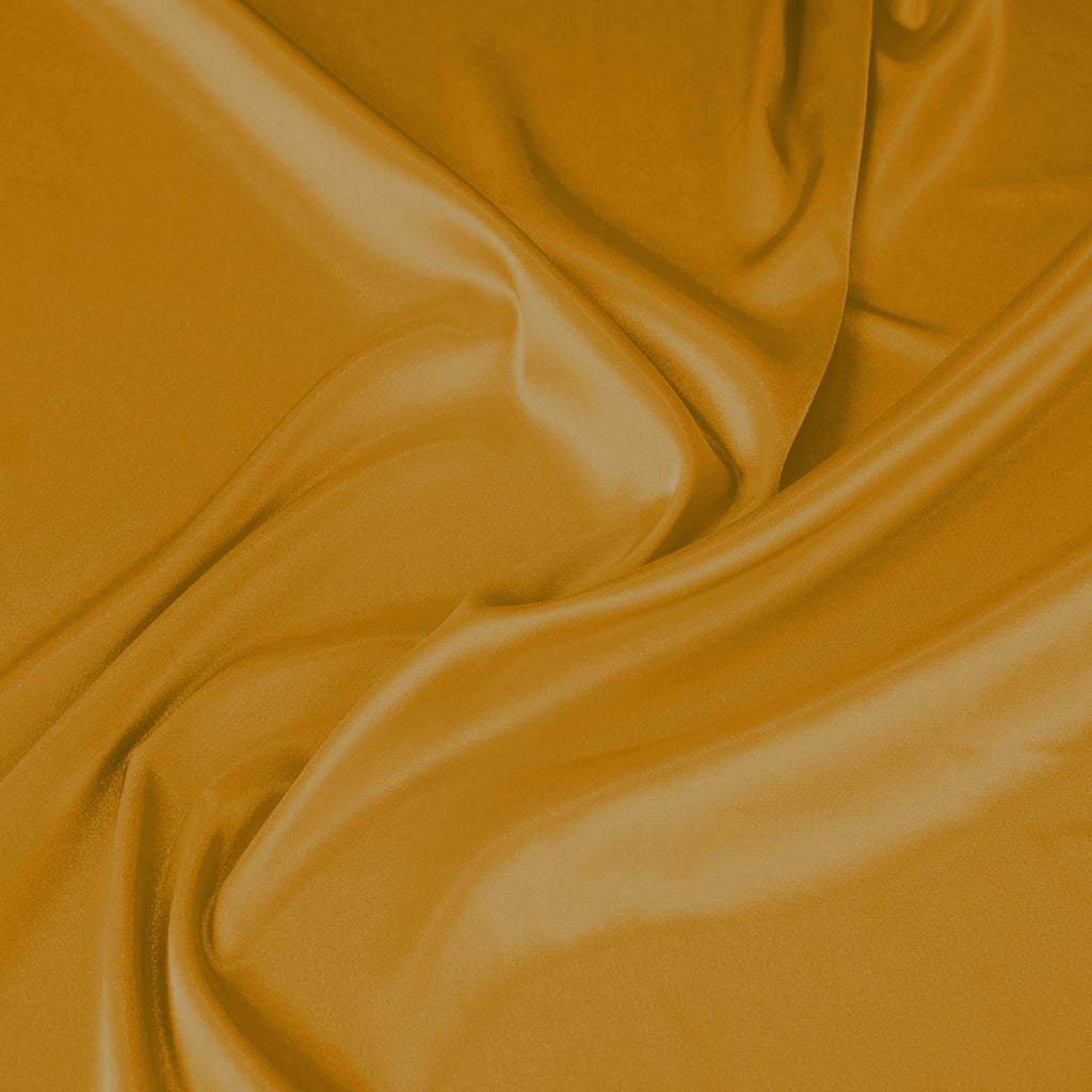 ANNABELLE STRETCH SATIN | 1173 GOLD MIST - Zelouf Fabrics