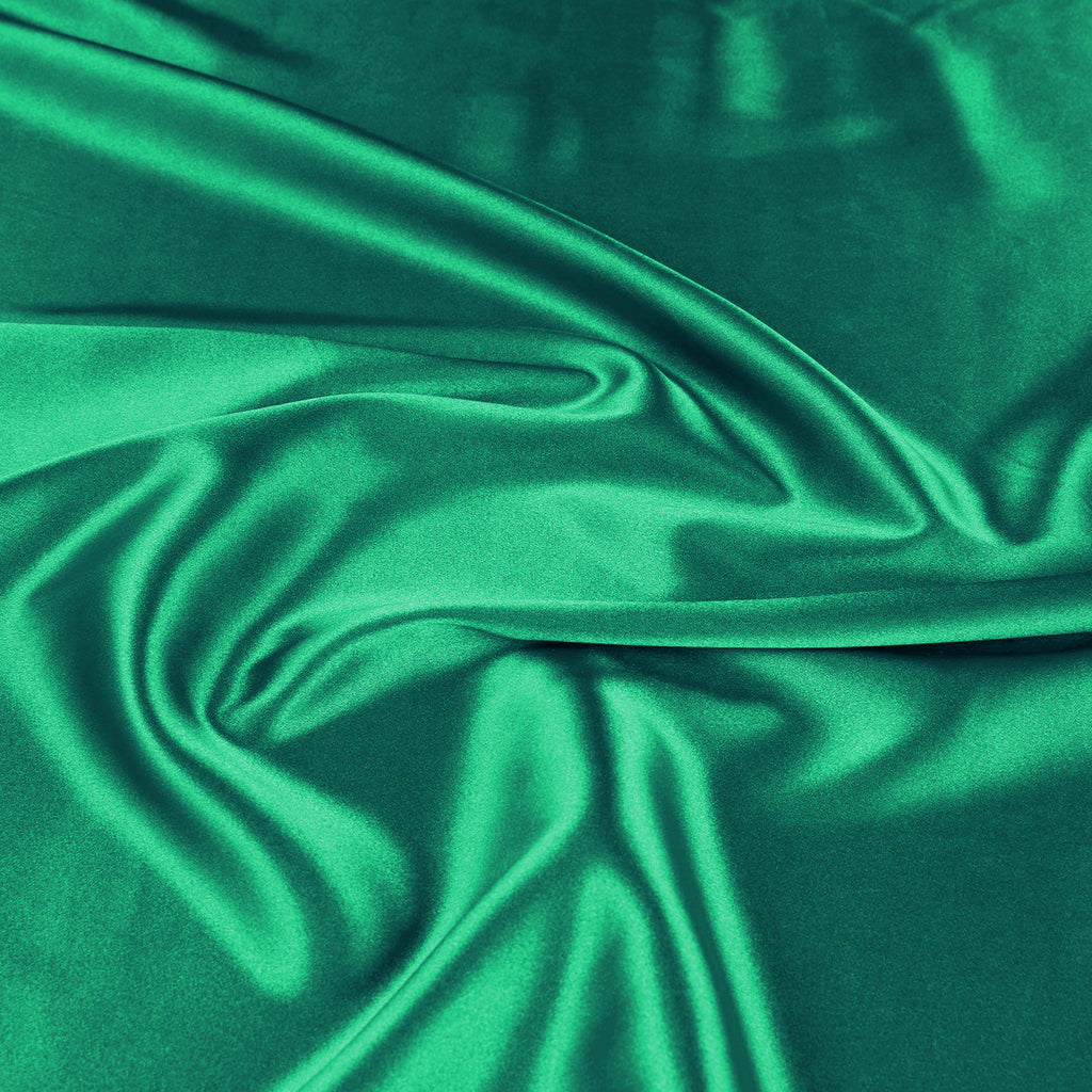 ANNABELLE STRETCH SATIN | 1173 JUST MINT - Zelouf Fabrics