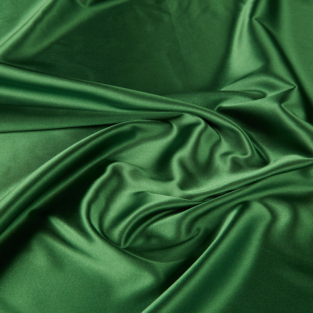 ANNABELLE STRETCH SATIN | 1173 KELLY MELODY - Zelouf Fabrics