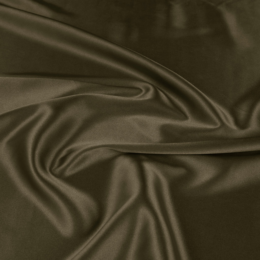 ANNABELLE STRETCH SATIN | 1173 LOLA TAN - Zelouf Fabrics
