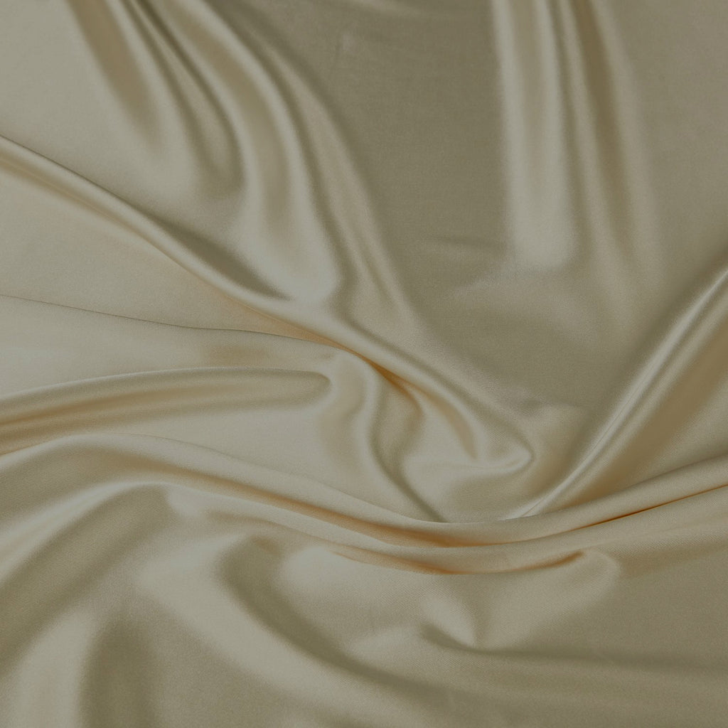 ANNABELLE STRETCH SATIN | 1173 PEARL OYSTER - Zelouf Fabrics