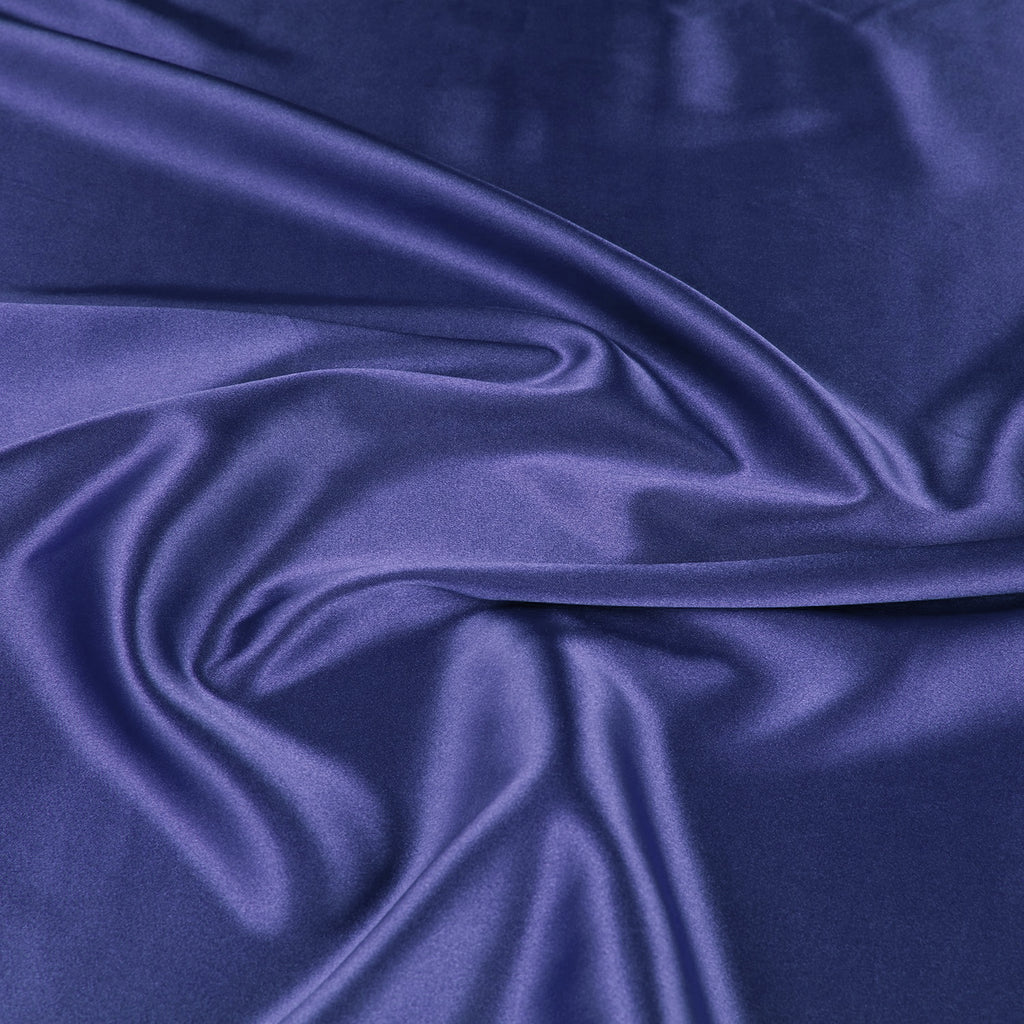 ANNABELLE STRETCH SATIN | 1173 PERI FEATHER - Zelouf Fabrics
