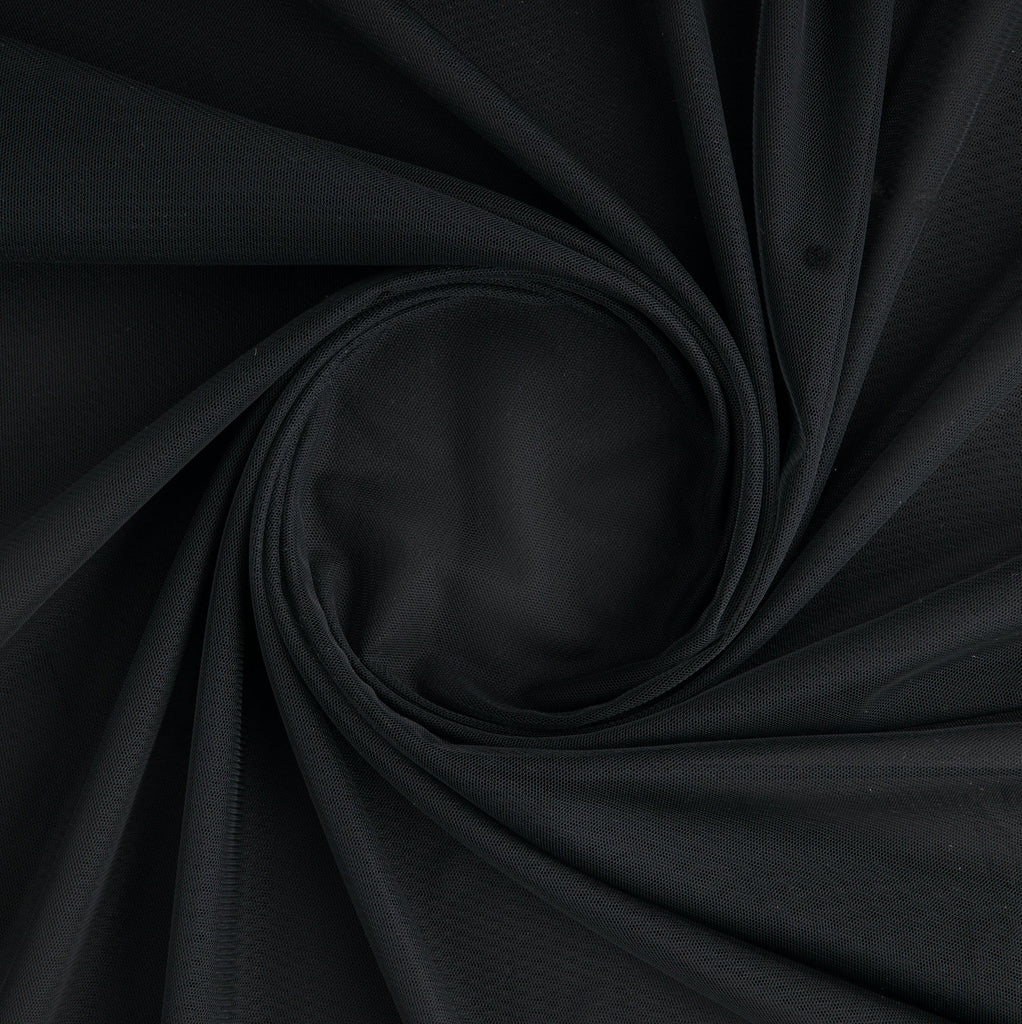 SHEER TULLE | 1060 BLACK - Zelouf Fabrics