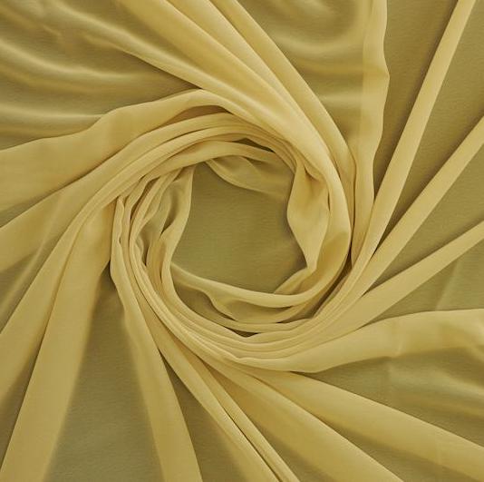 HI MULTI CHIFFON | 835 M GOLD - Zelouf Fabrics