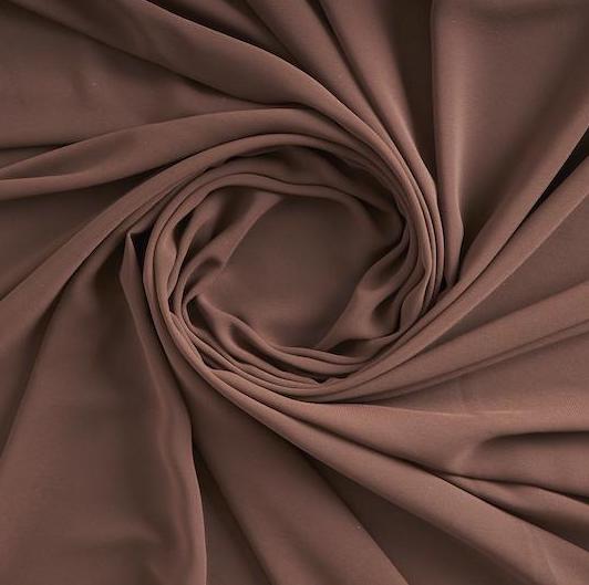 HI MULTI CHIFFON | 835 BA BROWN - Zelouf Fabrics