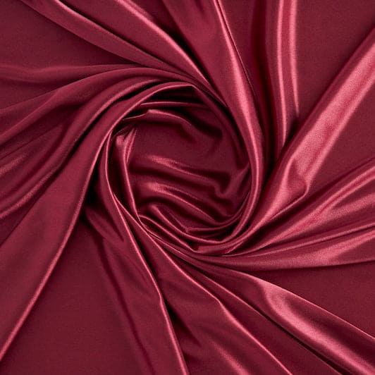 SATIN KNIT LINING | 4344 CHERI BRICK - Zelouf Fabrics
