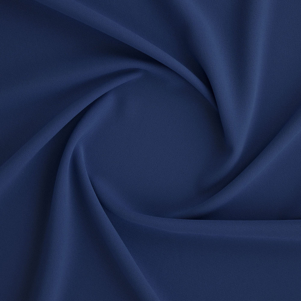 PEBBLE CREPE GEORGETTE | 212 BLUEBERRY PIE - Zelouf Fabrics