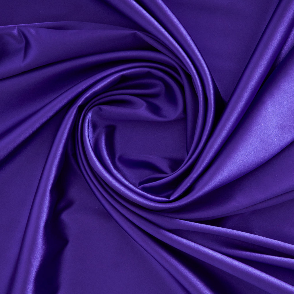 STRETCH CHARMEUSE SATIN | 7306 ROYAL BALLET - Zelouf Fabrics