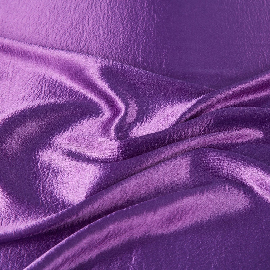 AIRWASHED SATIN | 24105 MAJESTIC GRAPE - Zelouf Fabrics