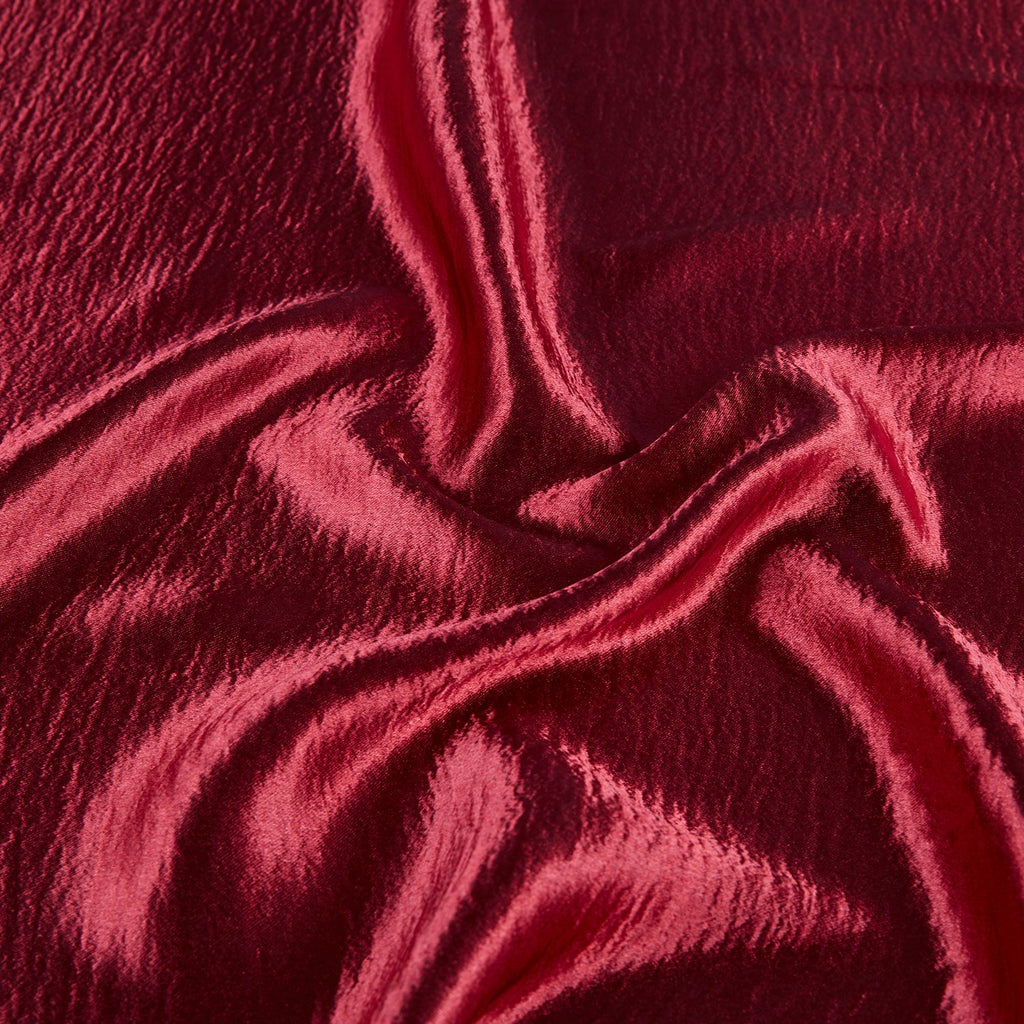 AIRWASHED SATIN | 24105 MAJESTIC MERLOT - Zelouf Fabrics