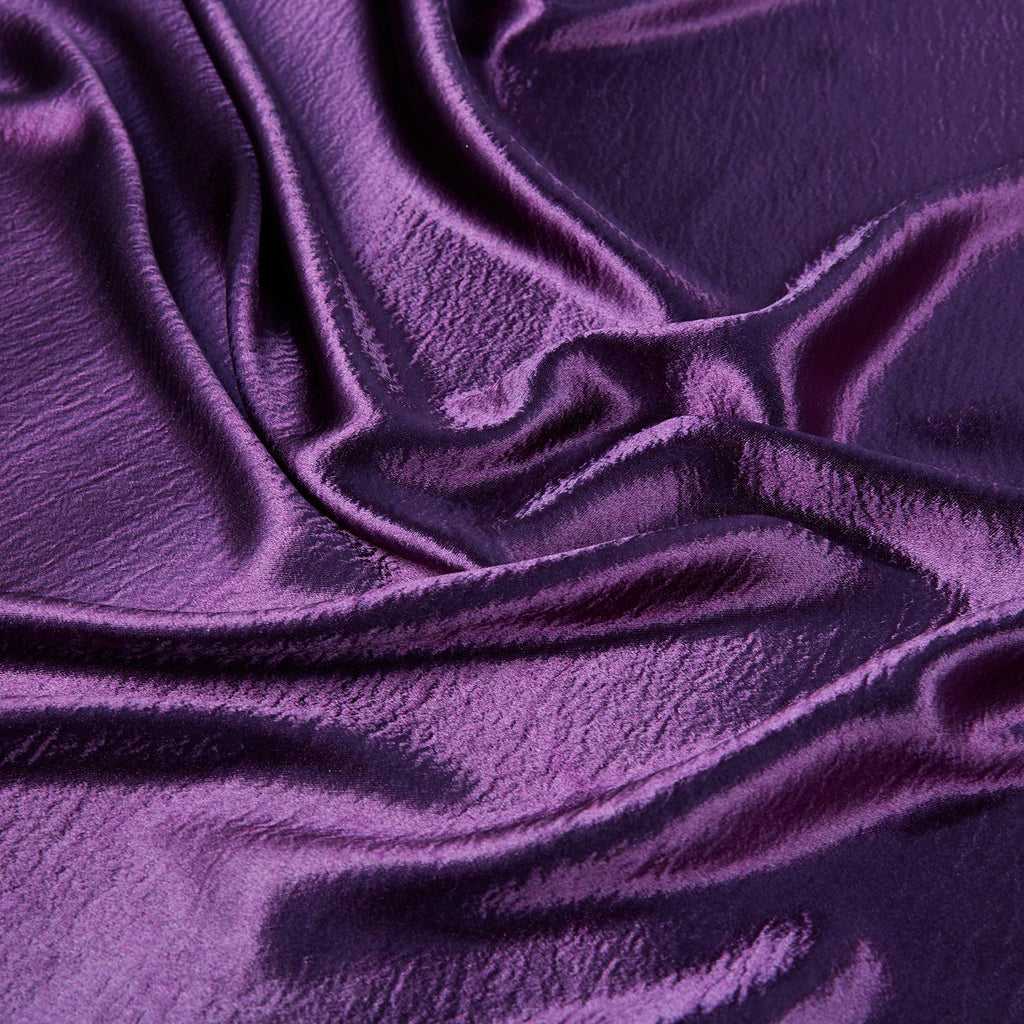 AIRWASHED SATIN | 24105 MAJESTIC MULBERRY - Zelouf Fabrics