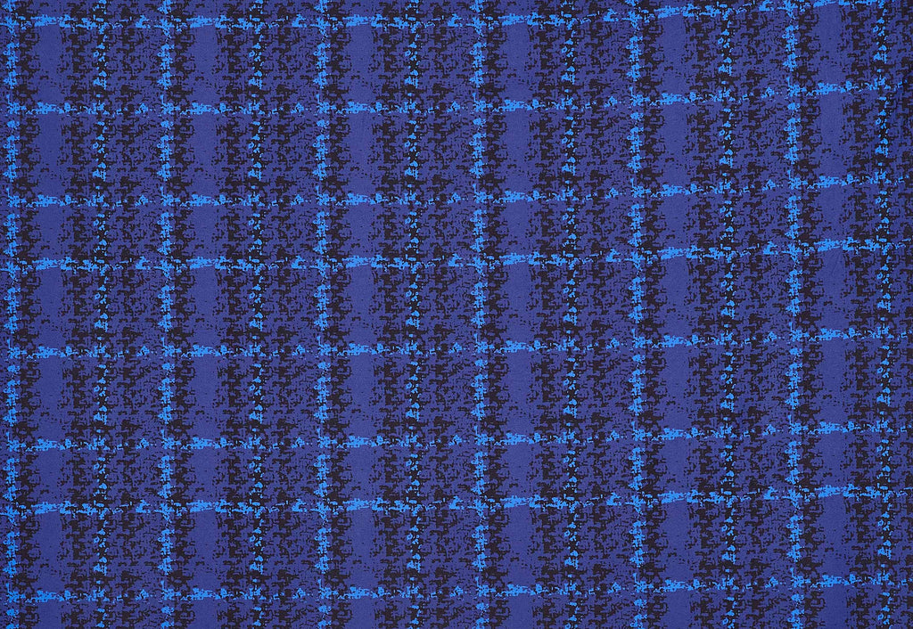 OLIVIA WOVEN TEXTURE PRINT SCUBA CREPE  | 25600-5664DP  - Zelouf Fabrics