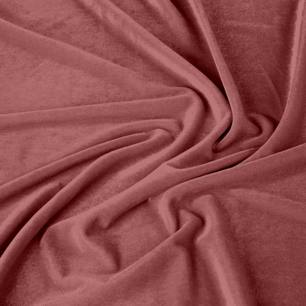STRETCH VELVET | 323 GG ROSE - Zelouf Fabrics