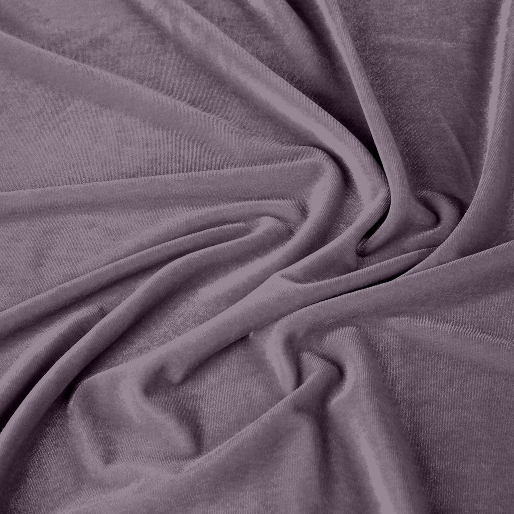 STRETCH VELVET | 323 #63 LILAC - Zelouf Fabrics