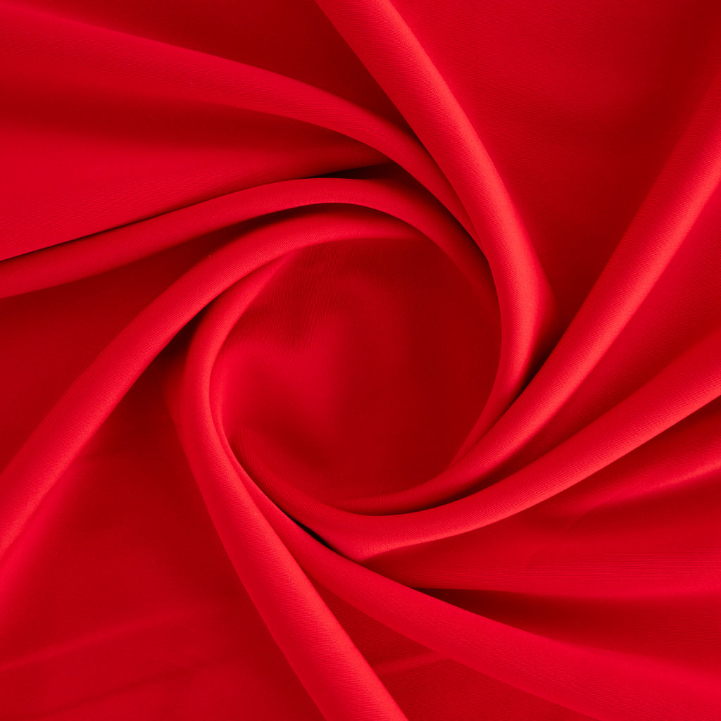 SCUBA KNIT | 5566 MODERN RED - Zelouf Fabrics