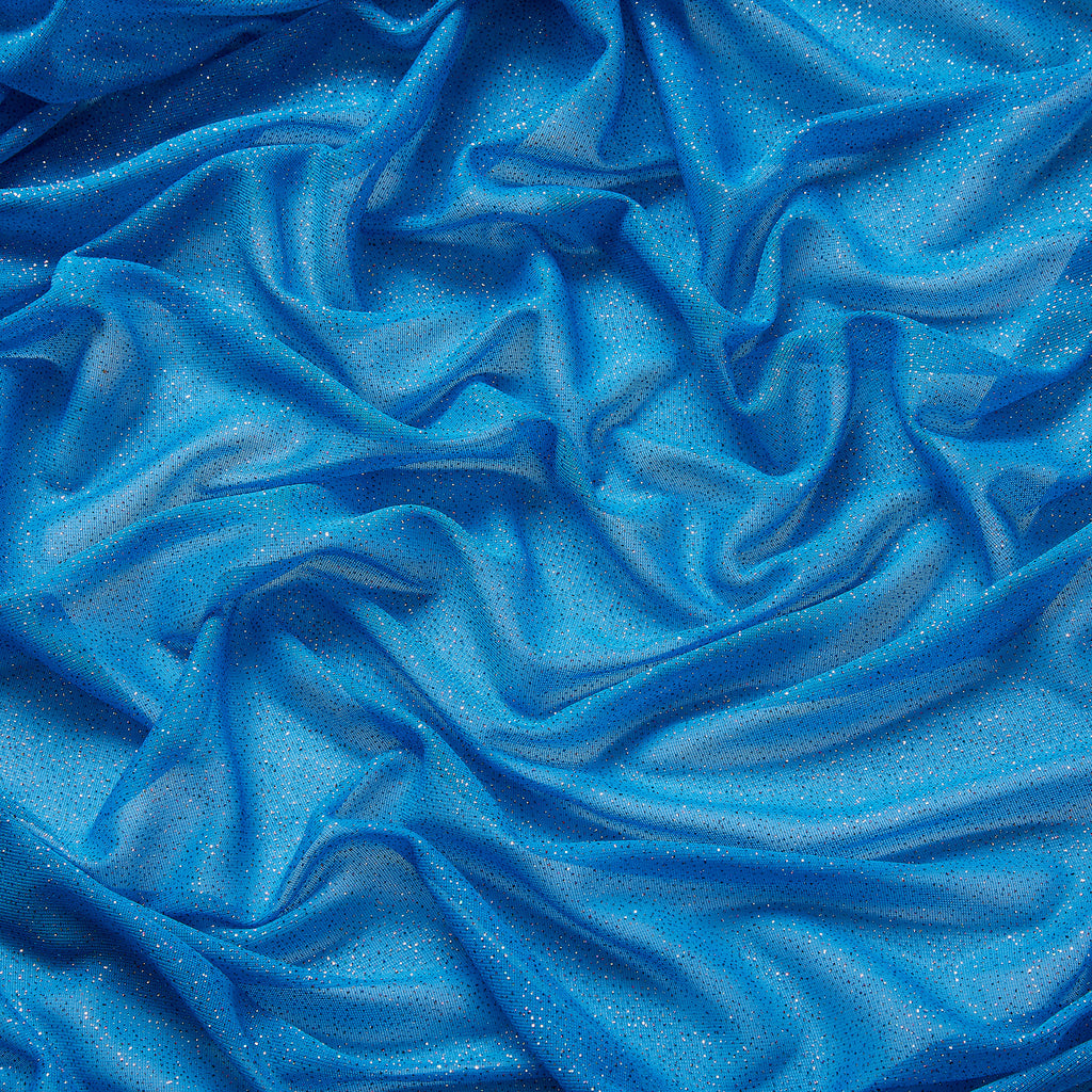 ROLLER GLITTER CHIFFON | 4233 BLUEBERRY SECRET/MULTI - Zelouf Fabrics