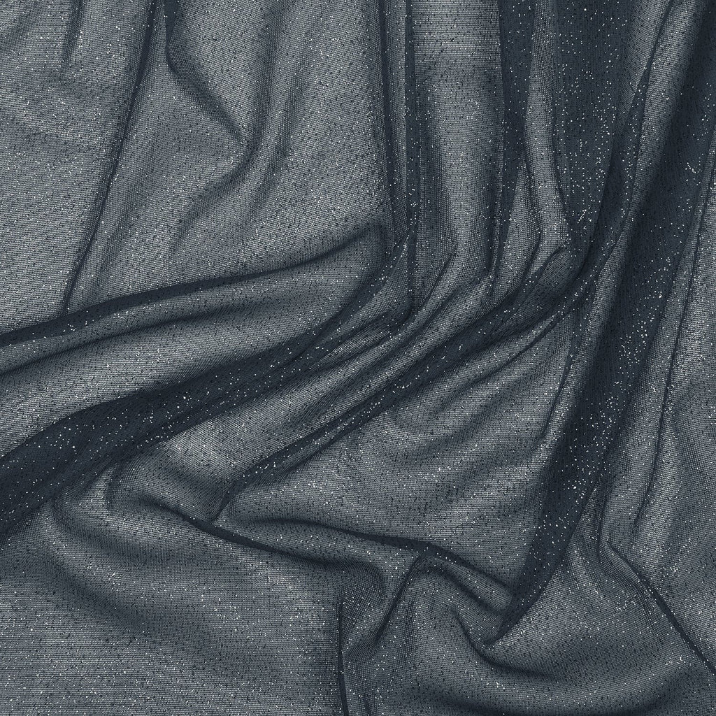 ROLLER GLITTER CHIFFON | 4233 DOVE TWO - Zelouf Fabrics