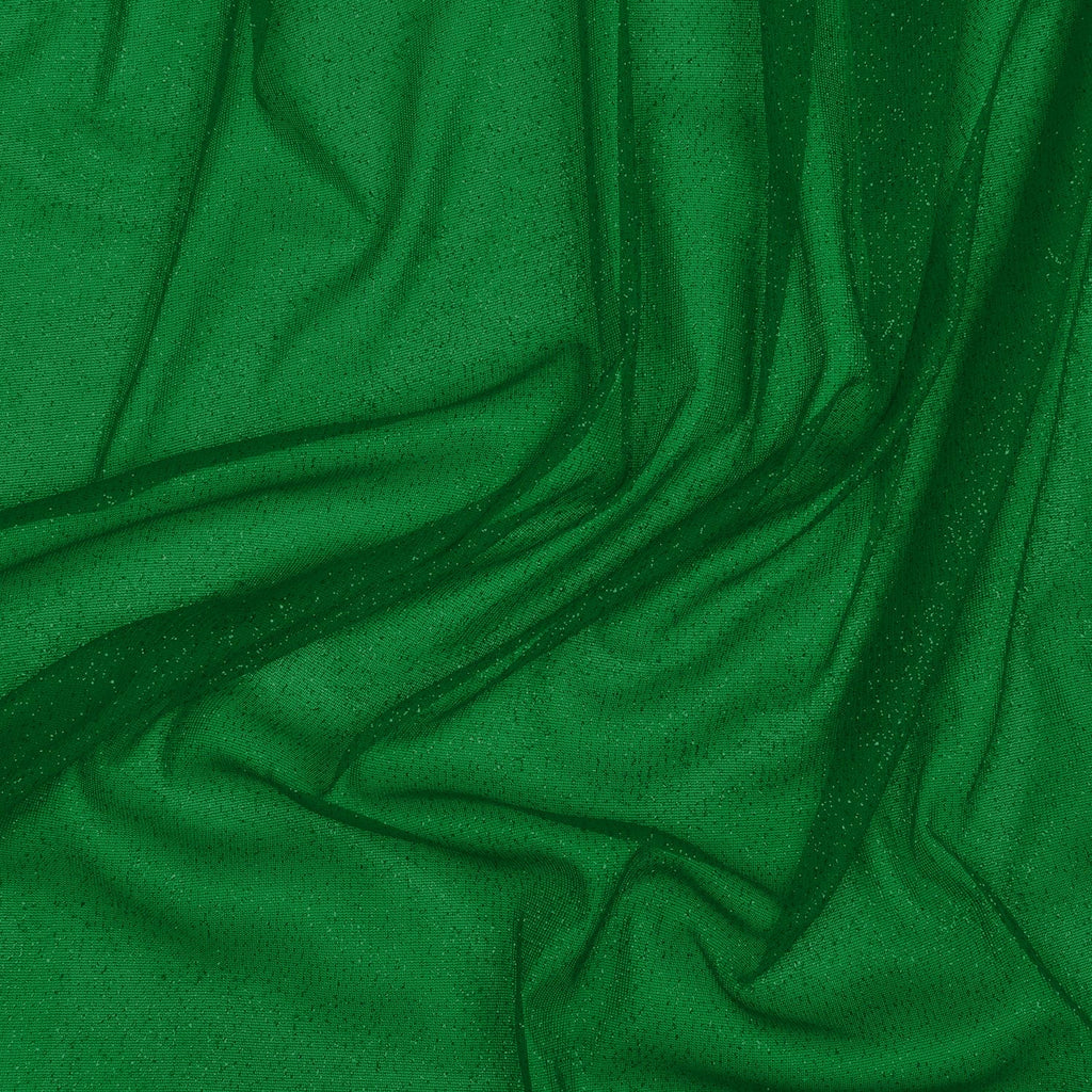 ROLLER GLITTER CHIFFON | 4233 HAWAIIAN LEAF - Zelouf Fabrics