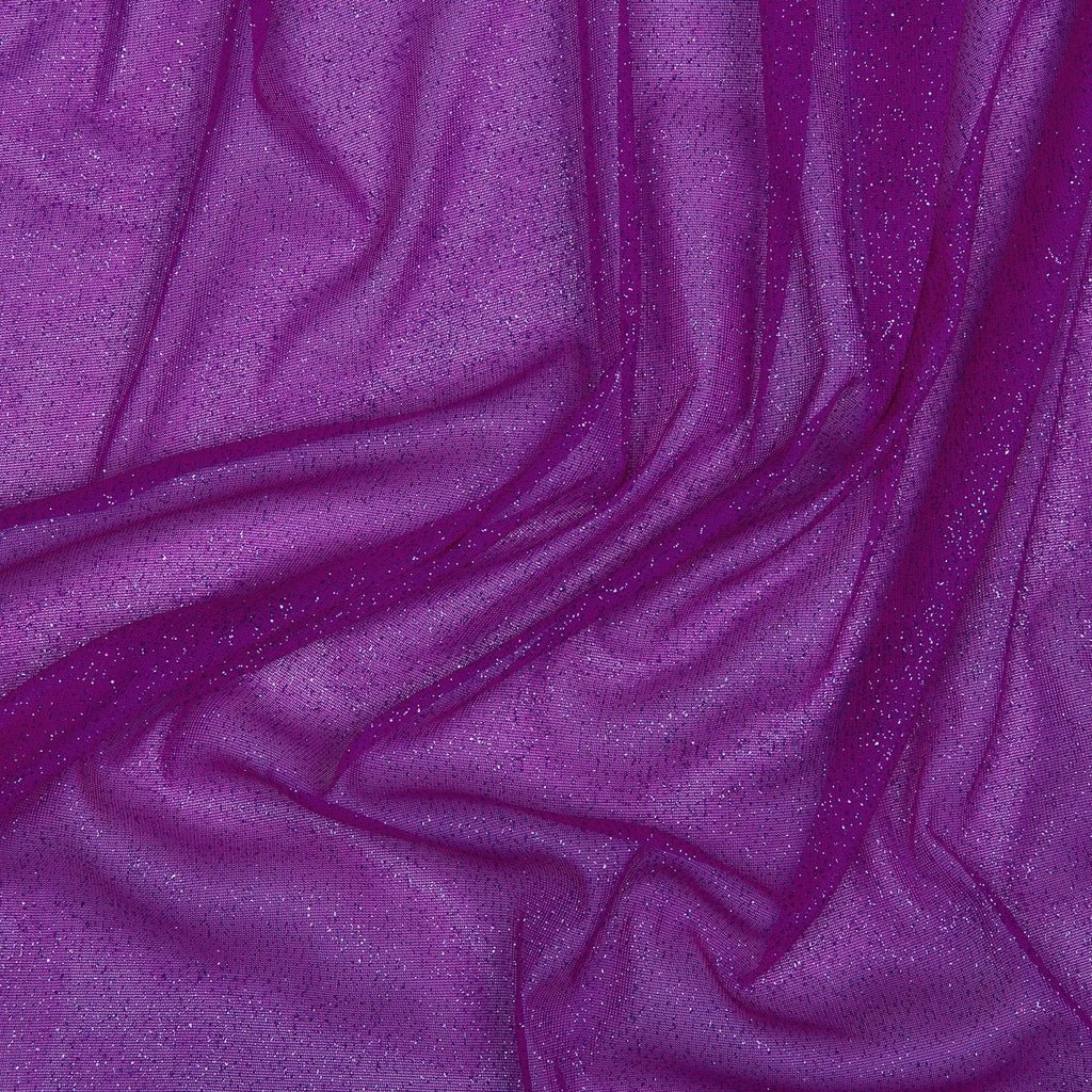 ROLLER GLITTER CHIFFON | 4233 VIVA AMETHYST - Zelouf Fabrics