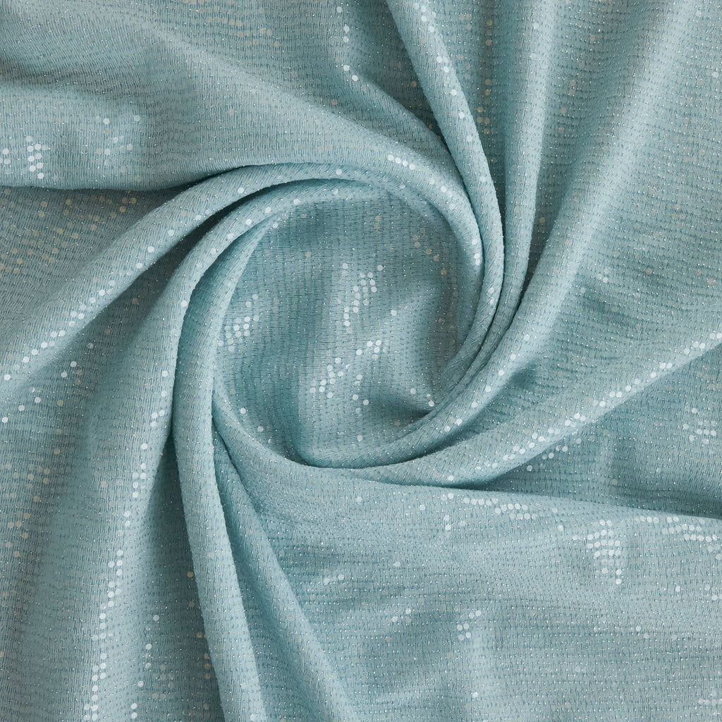 STRETCH CLEAR TRANS KNIT | 25454-CLEAR DELICATE SKY - Zelouf Fabrics