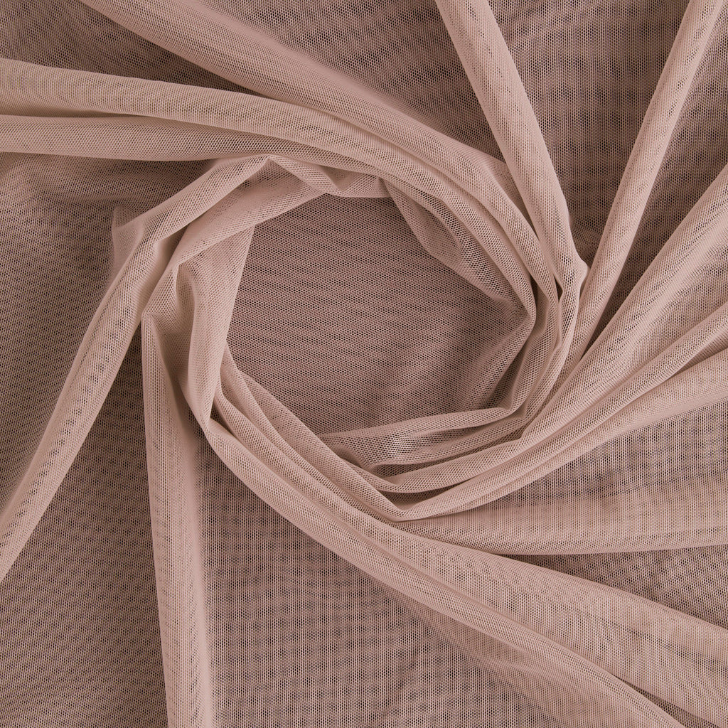 STRETCH POWER MESH | 5110 ELEGANT ROSE - Zelouf Fabrics