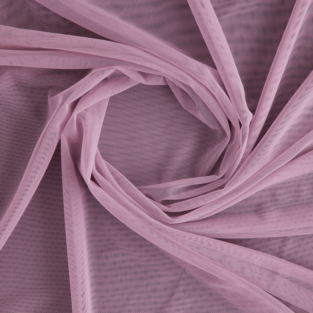 STRETCH POWER MESH | 5110 ROSE MIST - Zelouf Fabrics