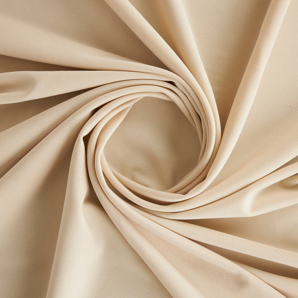 SCUBA CREPE | 5664 FINE LINEN - Zelouf Fabrics