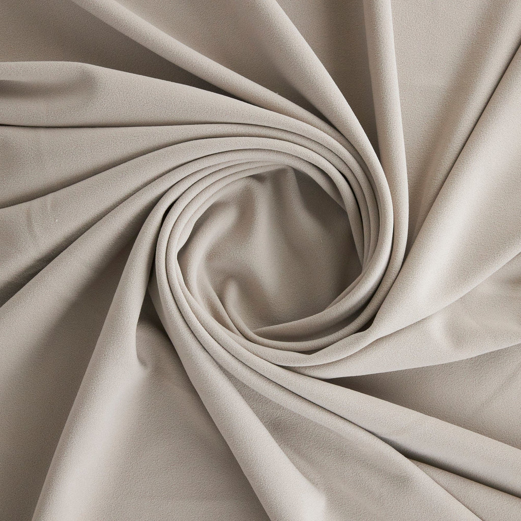 SCUBA CREPE | 5664 FINE ASH - Zelouf Fabrics