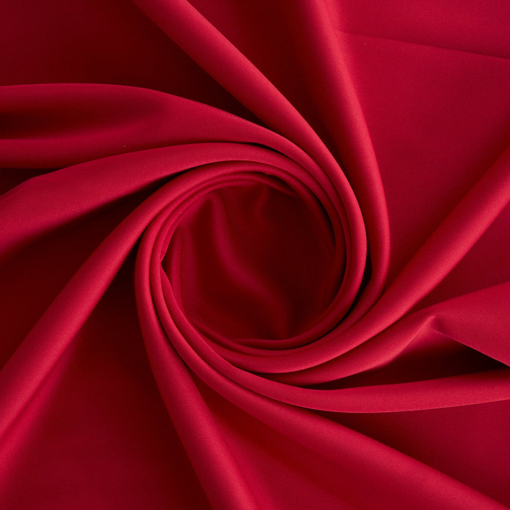 SCUBA KNIT | 5566 MARVELOUS RED - Zelouf Fabrics