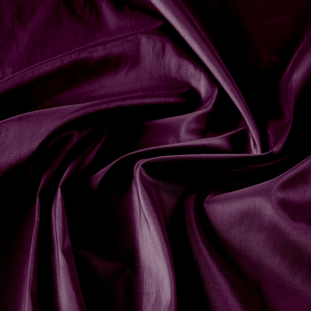 LEGACY TAFFETA | 6085 PLUM MIRROR - Zelouf Fabrics
