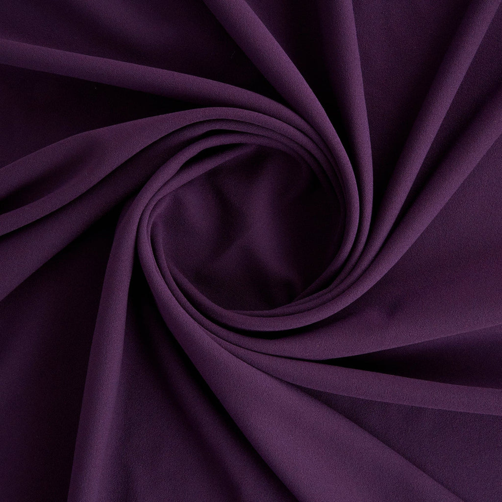SCUBA CREPE | 5664 MARVELOUS PLUM - Zelouf Fabrics