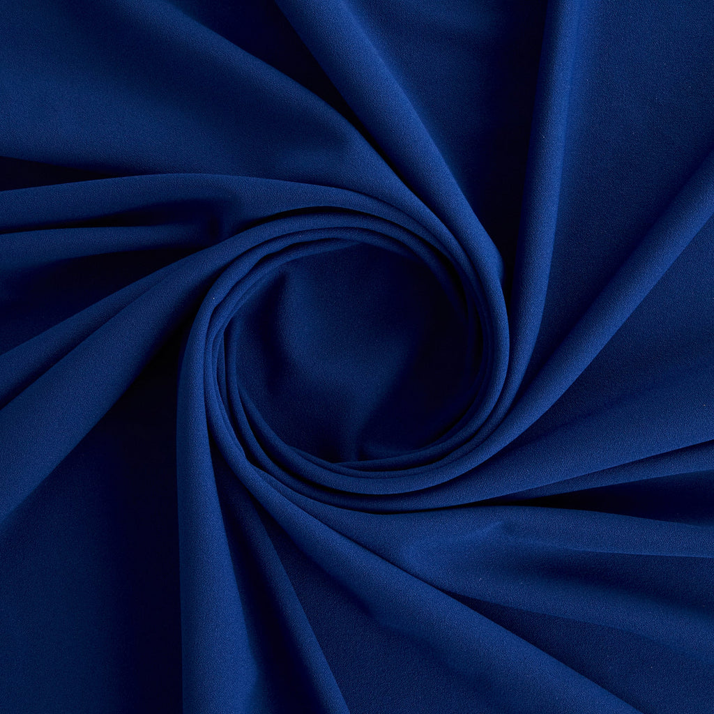 SCUBA CREPE | 5664 MARVELOUS BLUE - Zelouf Fabrics