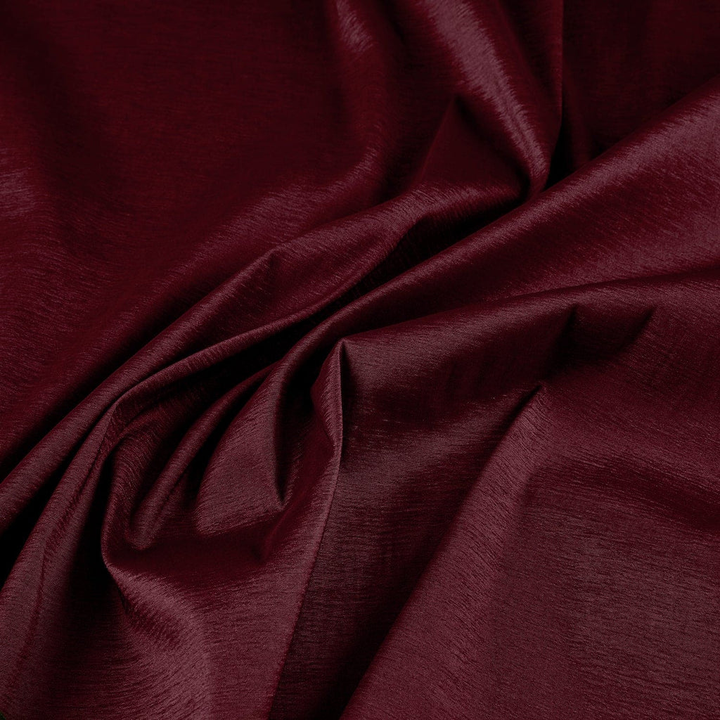 STRETCH TAFFETA | 6660 HOT GARNET - Zelouf Fabrics