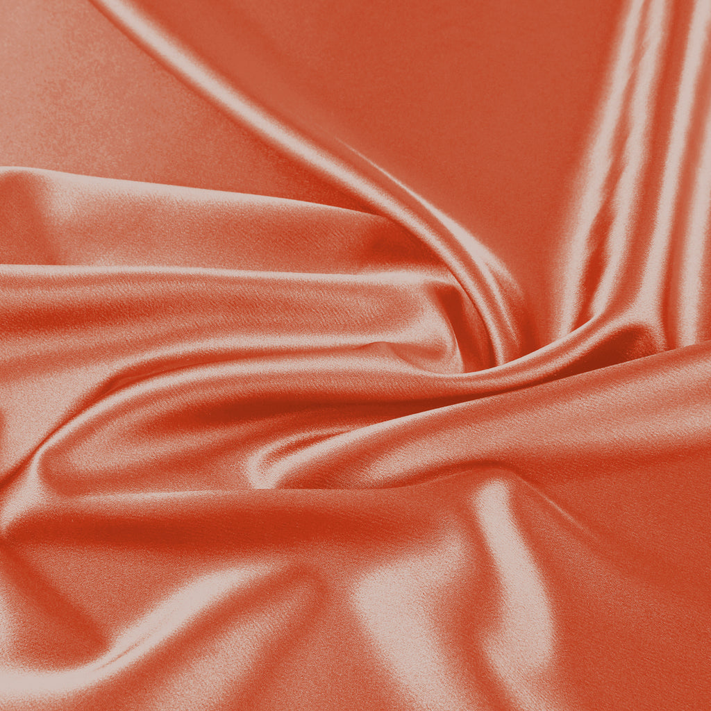 DANIELLE STRETCH SATIN | 7311 MELON HULA - Zelouf Fabrics