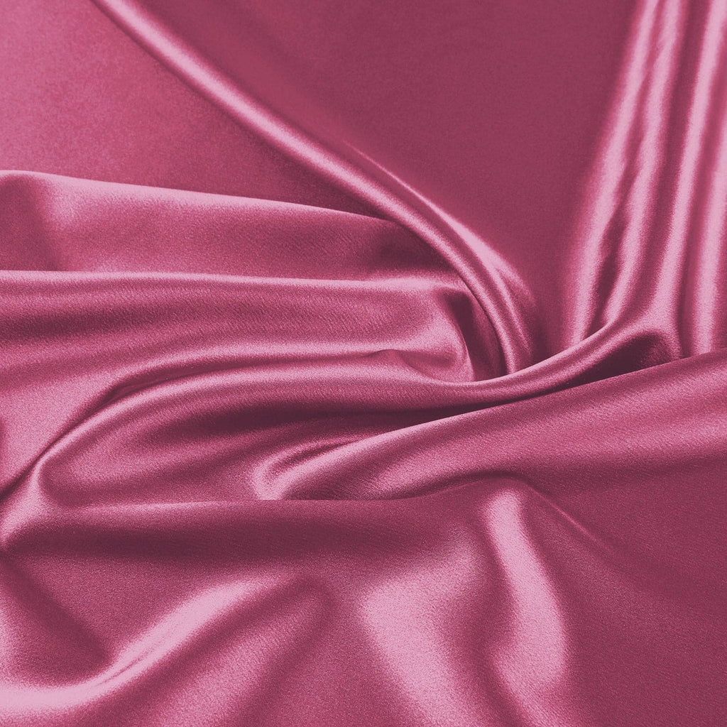 DANIELLE STRETCH SATIN | 7311 POSH PINK - Zelouf Fabrics
