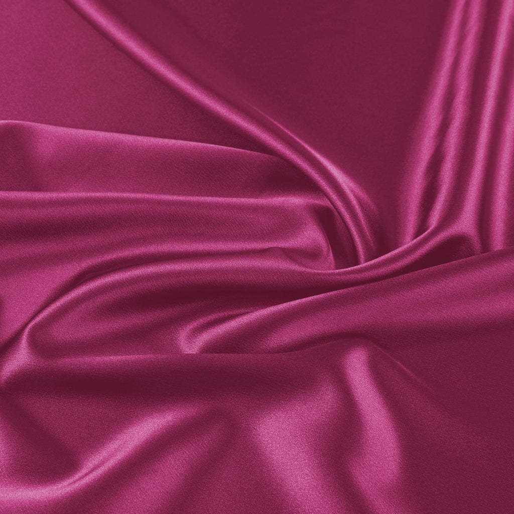 DANIELLE STRETCH SATIN | 7311 RASPBRY SUNDAE - Zelouf Fabrics