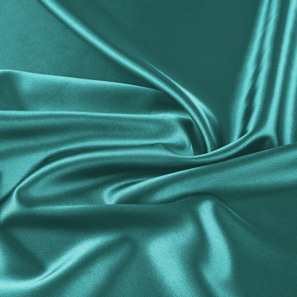 DANIELLE STRETCH SATIN | 7311 RUSTIC SEAGREEN - Zelouf Fabrics