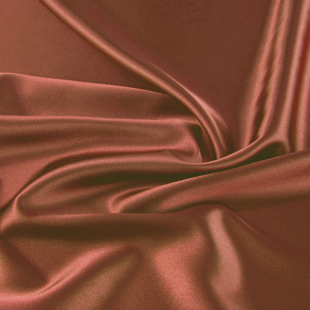DANIELLE STRETCH SATIN | 7311 SUMMER ROSE - Zelouf Fabrics
