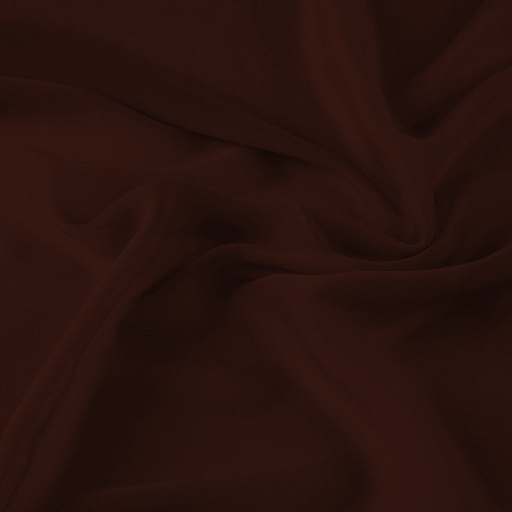 CATIONIC CHIFFON | 829 SUEDE RUSSET - Zelouf Fabrics