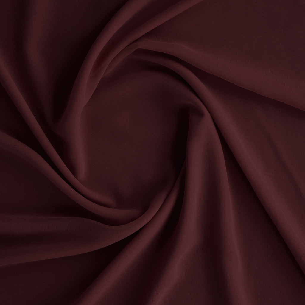 HI MULTI CHIFFON | 835 OPULENT BURGUND - Zelouf Fabrics