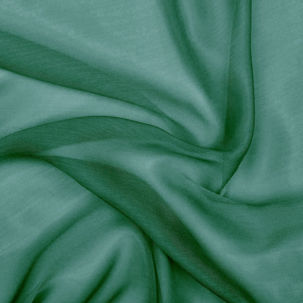 IRIDESCENT CHIFFON | 946 LUSCIOUS PINE - Zelouf Fabrics
