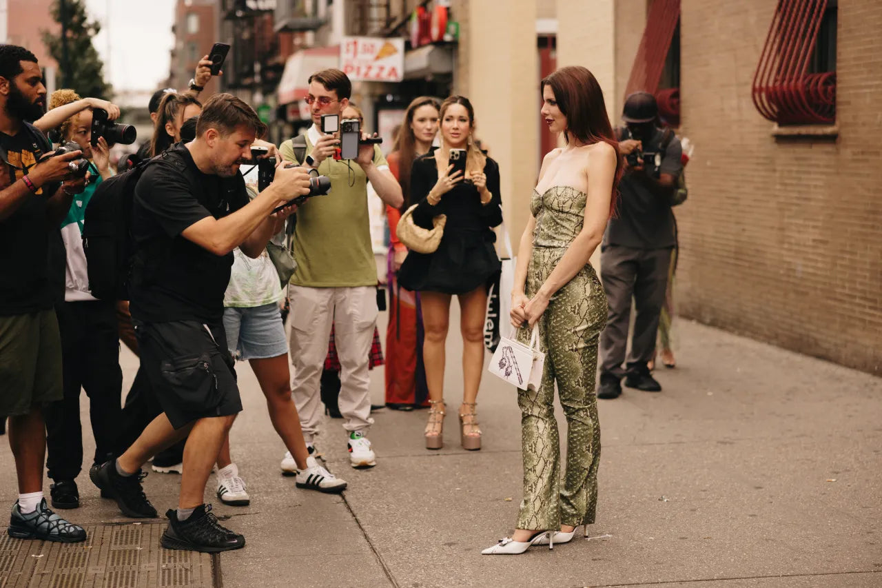 Spotted at NYFW: The Fabric Trends We're Seeing in Street Style