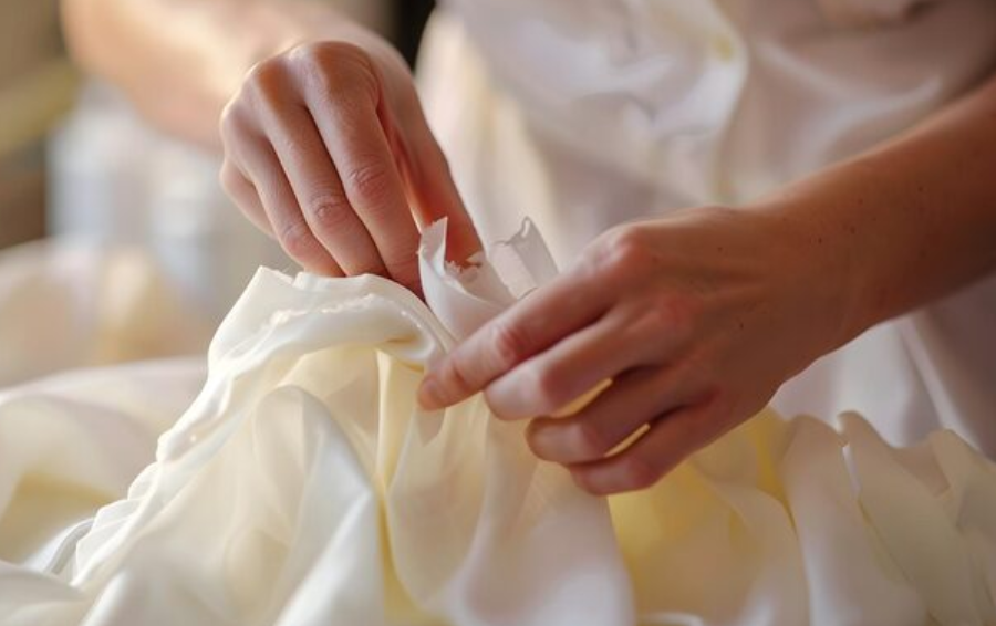 how to hand wash satin dress How to wash a formal gown or dress #howto #learnonticktok #laundrytok #laundryday #promdress